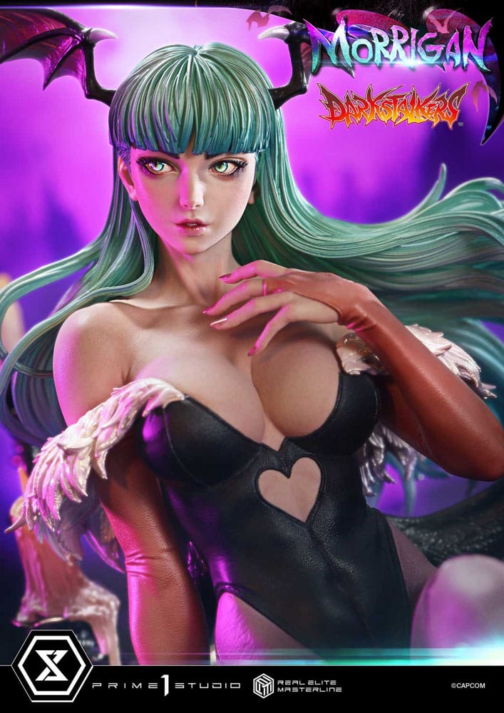Darkstalkers Morrigan Real Elite Masterline Statue One Fourth Scale Fifty Five Centimeter