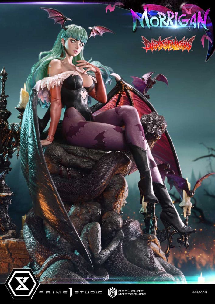 Darkstalkers Morrigan Real Elite Masterline Statue One Fourth Scale Fifty Five Centimeter
