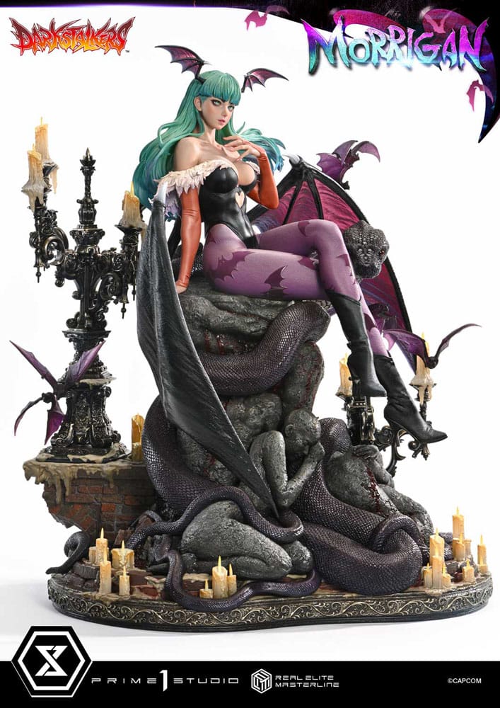 Darkstalkers Morrigan Real Elite Masterline Statue One Fourth Scale Fifty Five Centimeter