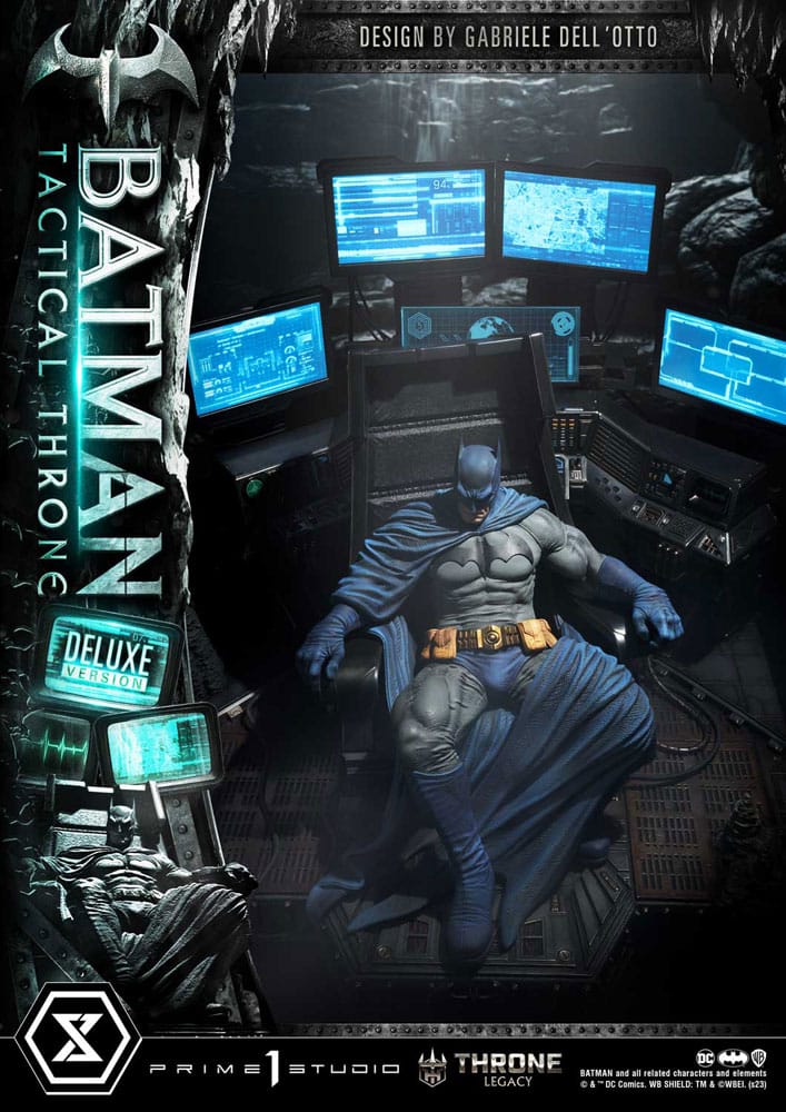 DC Comics Batman Tactical Throne Deluxe Version Statue Throne Legacy Collection 57 cm