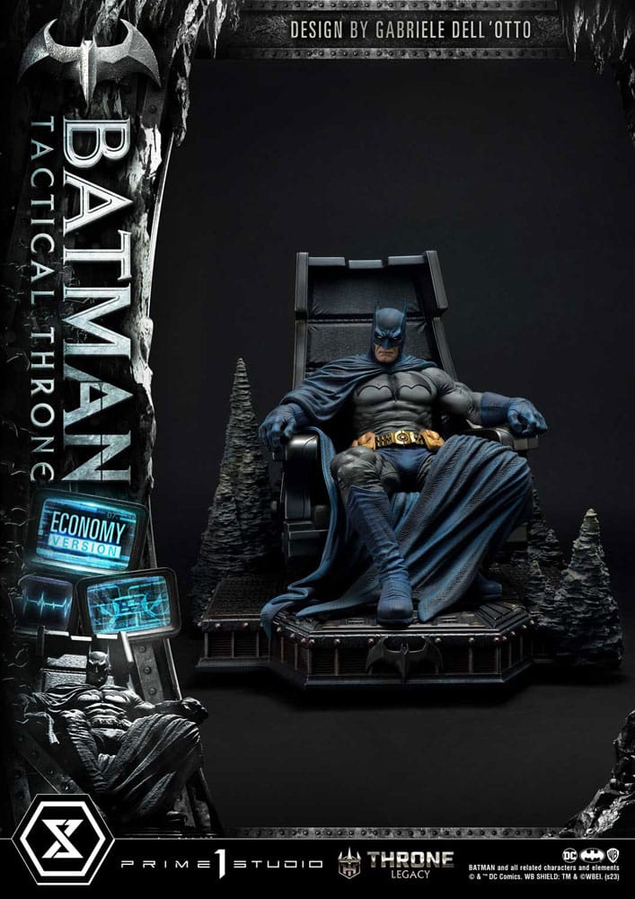 DC Comics Batman Tactical Throne Economy Version Statue Throne Legacy Collection 46 cm