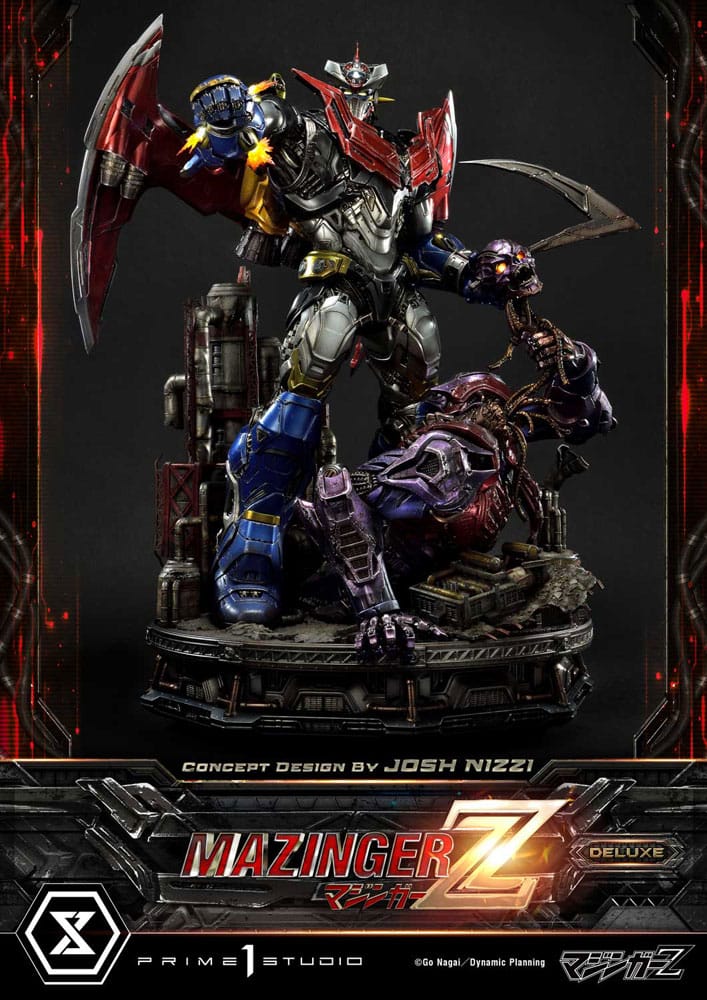Mazinger Z Concept Design by Josh Nizzi Deluxe Version Statue Ultimate Diorama Masterline 69 cm