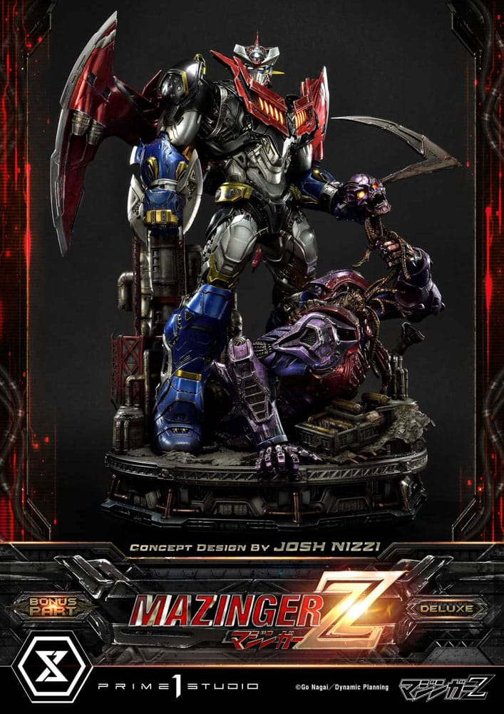 Mazinger Z Concept Design by Josh Nizzi Deluxe Bonus Version Statue Ultimate Diorama Masterline 69 cm