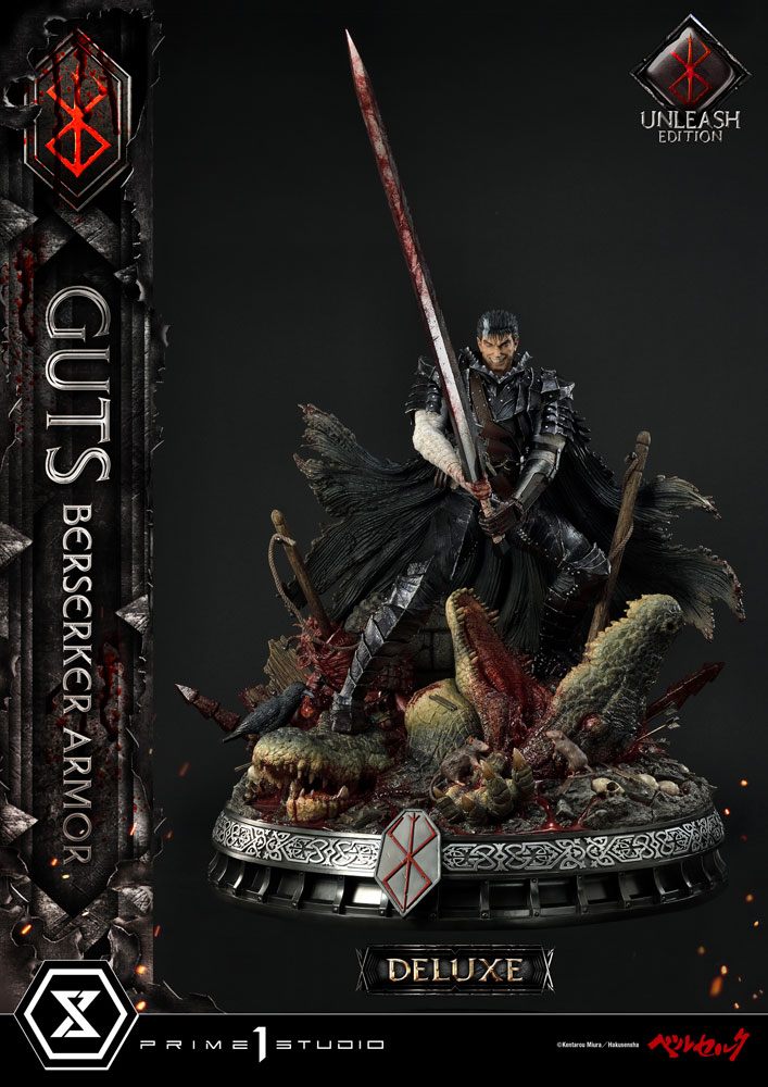 Berserk Guts Berserker Armor Unleash Edition Deluxe Version Statue 91 cm