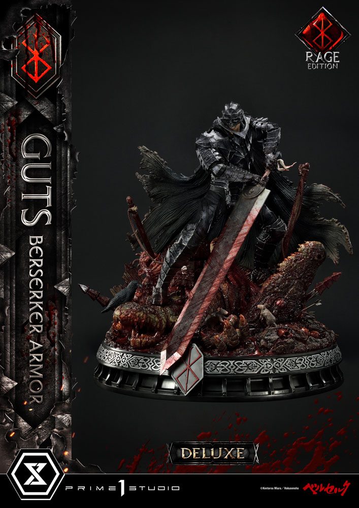 Berserk Guts Berserker Armor Rage Edition Deluxe Version Statue 67 cm
