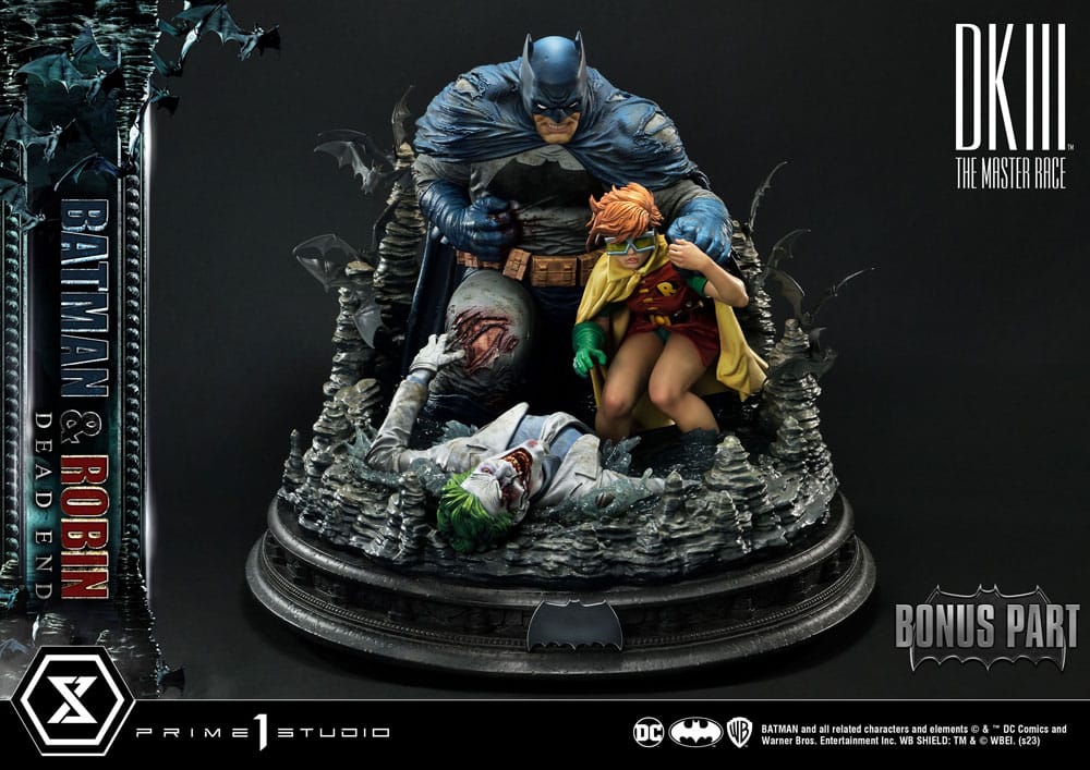DC Comics Batman and Robin Dead End Ultimate Bonus Version Statue Ultimate Premium Masterline Series 61 cm