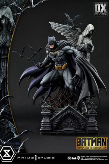 Batman Rebirth Edition Black Deluxe Version Statue Ultimate Premium Masterline Series 71 cm