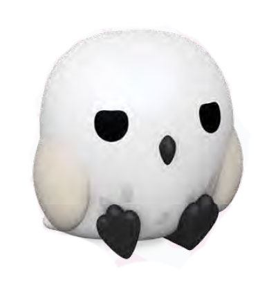 Harry Potter Hedwig Chibi Bust Coin Bank 16 cm