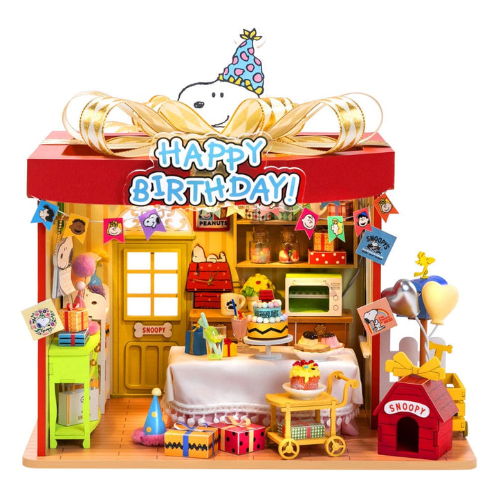Peanuts Puremind Construction Birthday Party Model Kit