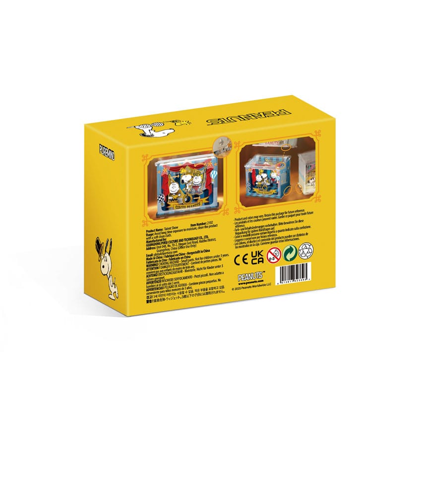 Peanuts Puremind DIY Construction Mini Scene Talent Show Kit