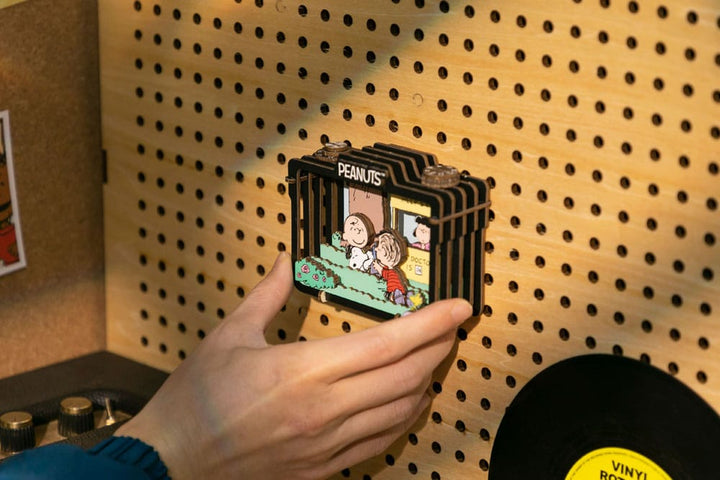 Peanuts Puremind Wooden Theater Summer Snapshot Model Kit
