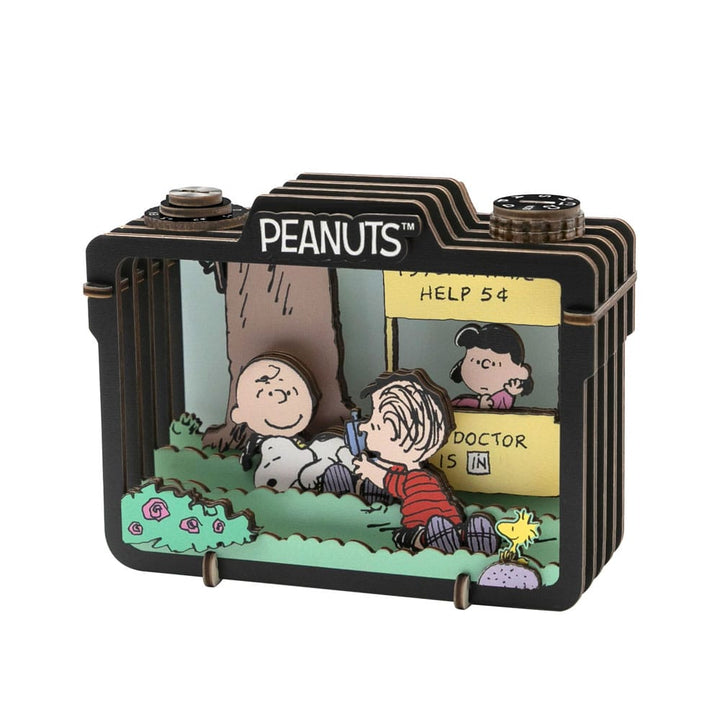 Peanuts Puremind Wooden Theater Summer Snapshot Model Kit