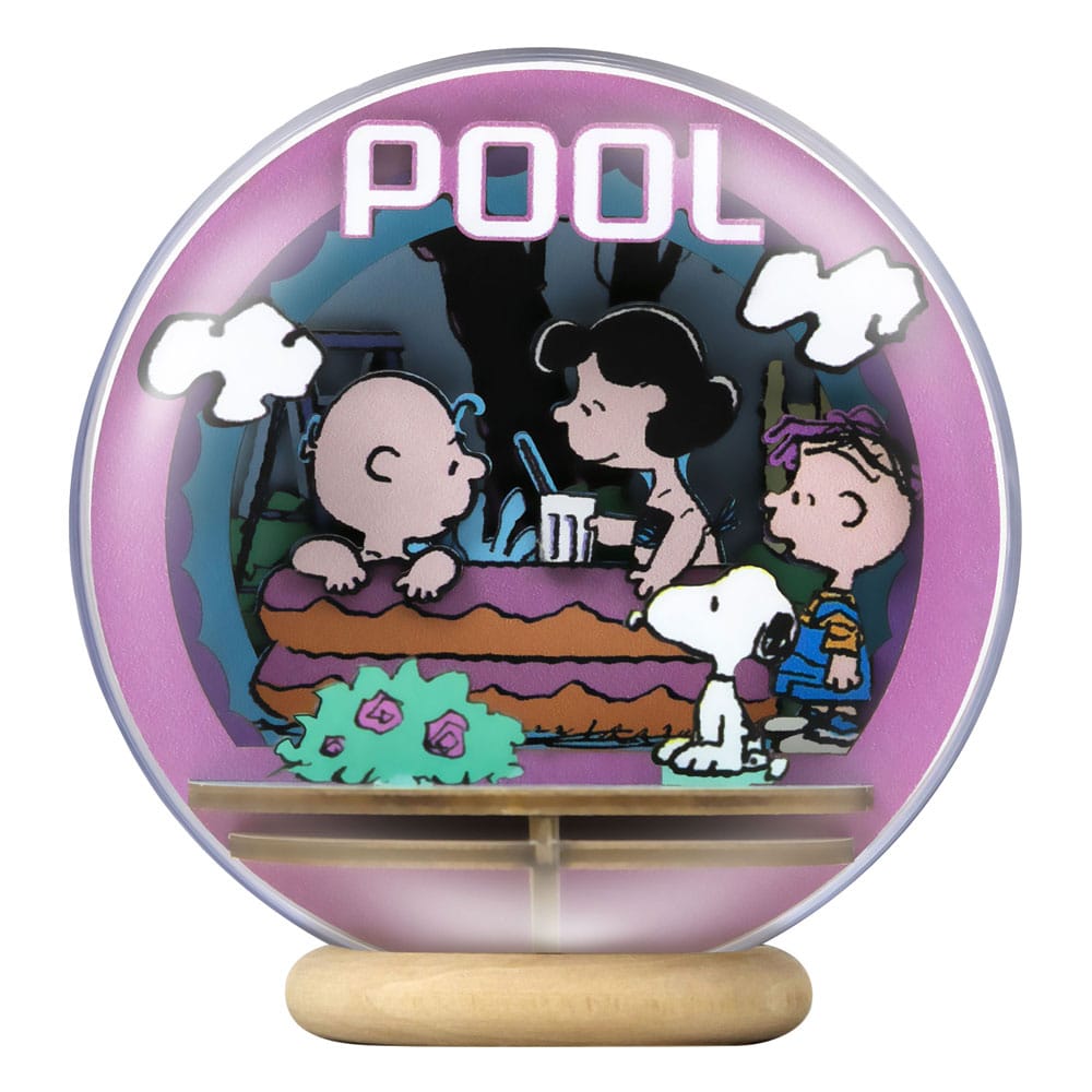 Peanuts Puremind Wooden Theater Globe Model Kit