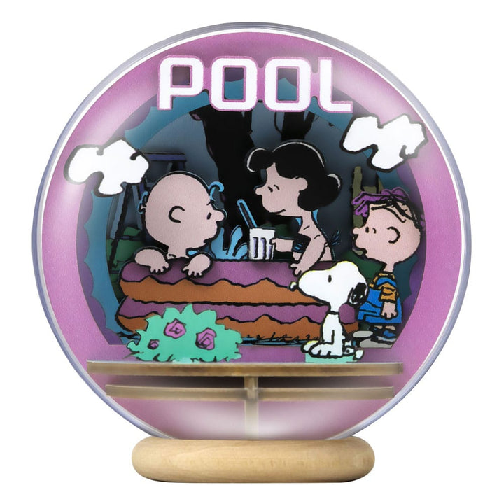 Peanuts Puremind Wooden Theater Globe Model Kit