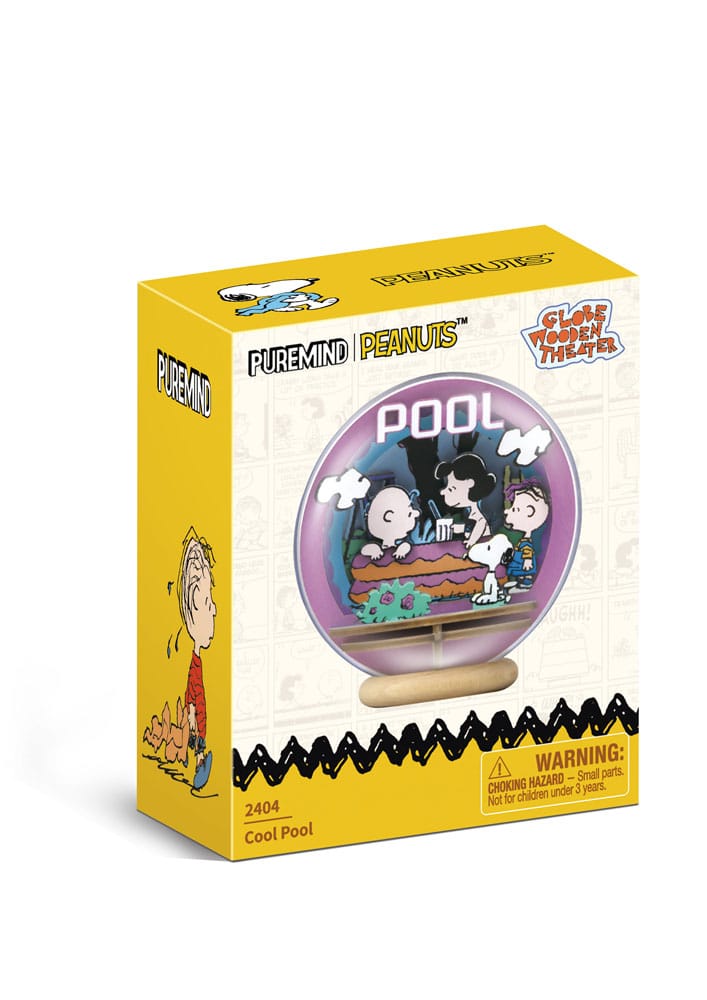 Peanuts Puremind Wooden Theater Globe Model Kit