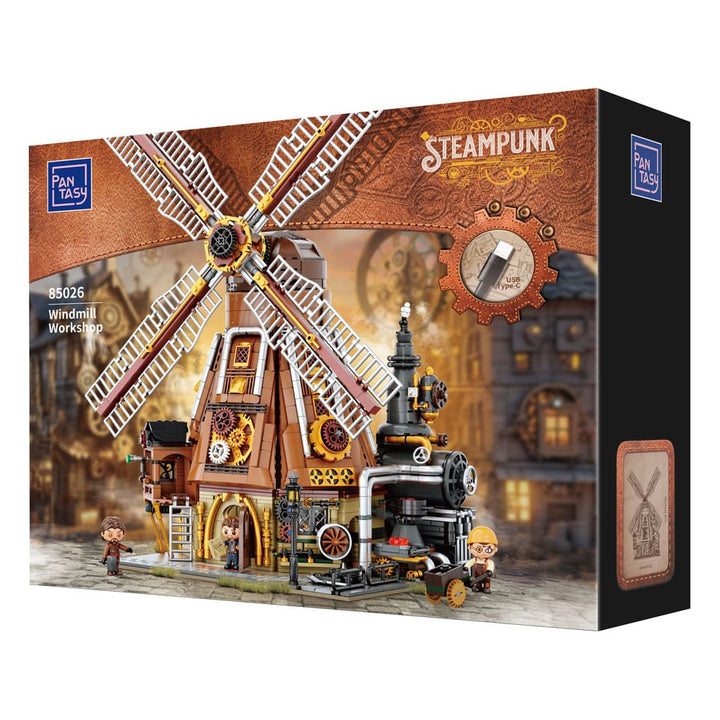 Pantasy Original Steampunk Windmill Construction Workshop Set