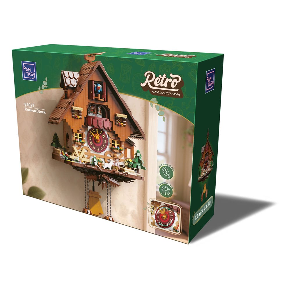 Original-Retro Series Cuckoo Clock 23.6" Construction Set