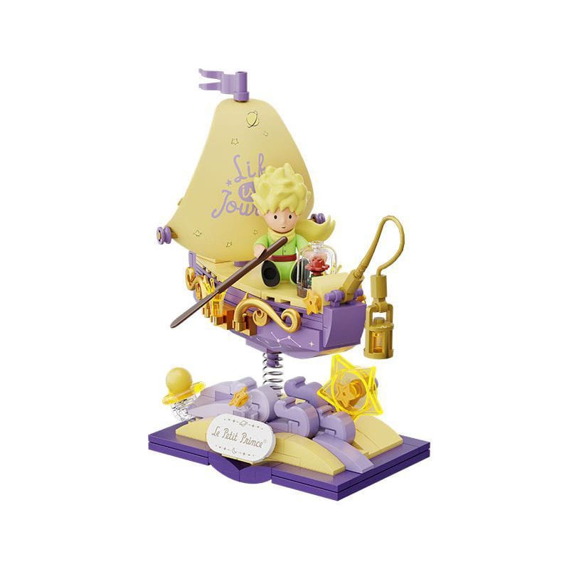 The Little Prince Starry Ride Boat Construction Set 16 cm