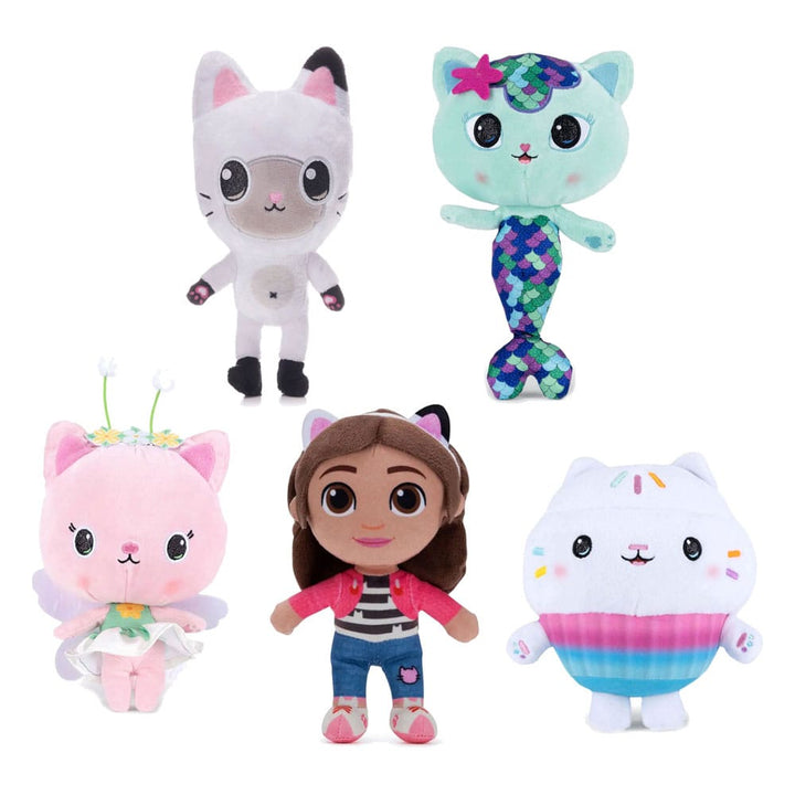 Gabby's Dollhouse Assortment Characters 7.1" Plush Figures (Set of 24)