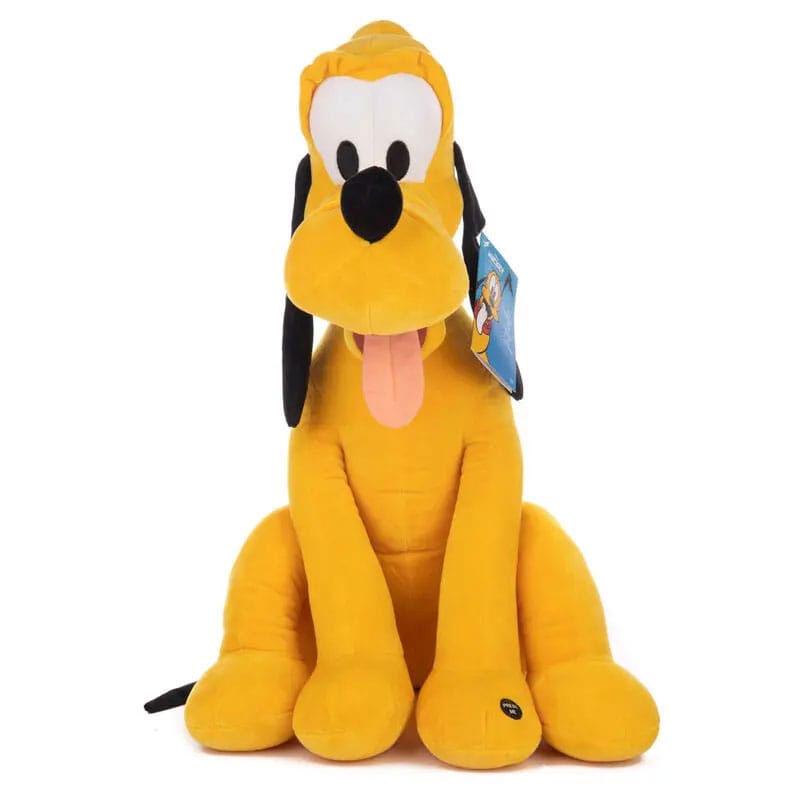 Disney Mickey Mouse Pluto 7.9" Plush Figure with Sound