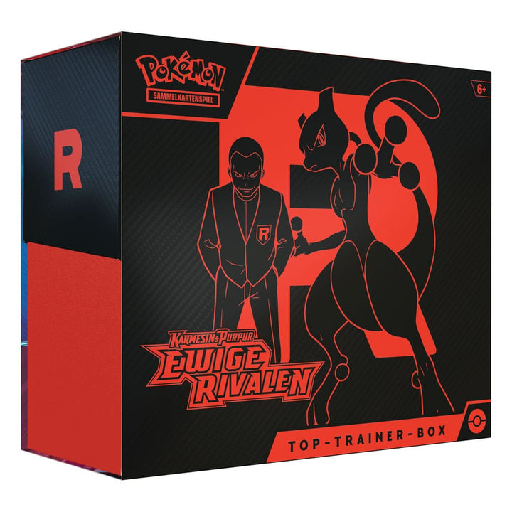 Pokémon Eternal Rivals Karmesin and Purpur Pokémon Top Trainer Box KP10 German Version
