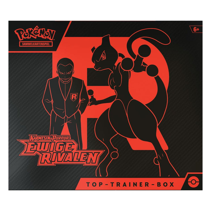 Pokémon Eternal Rivals Karmesin and Purpur Pokémon Top Trainer Box KP10 German Version