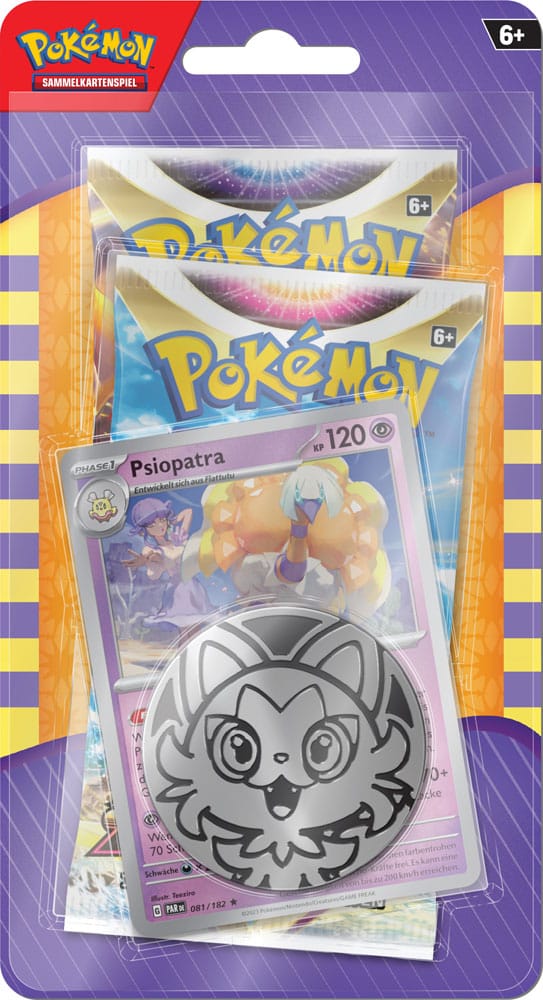 Pokemon Booster Pack Psiopatra German Version Trading Card Game