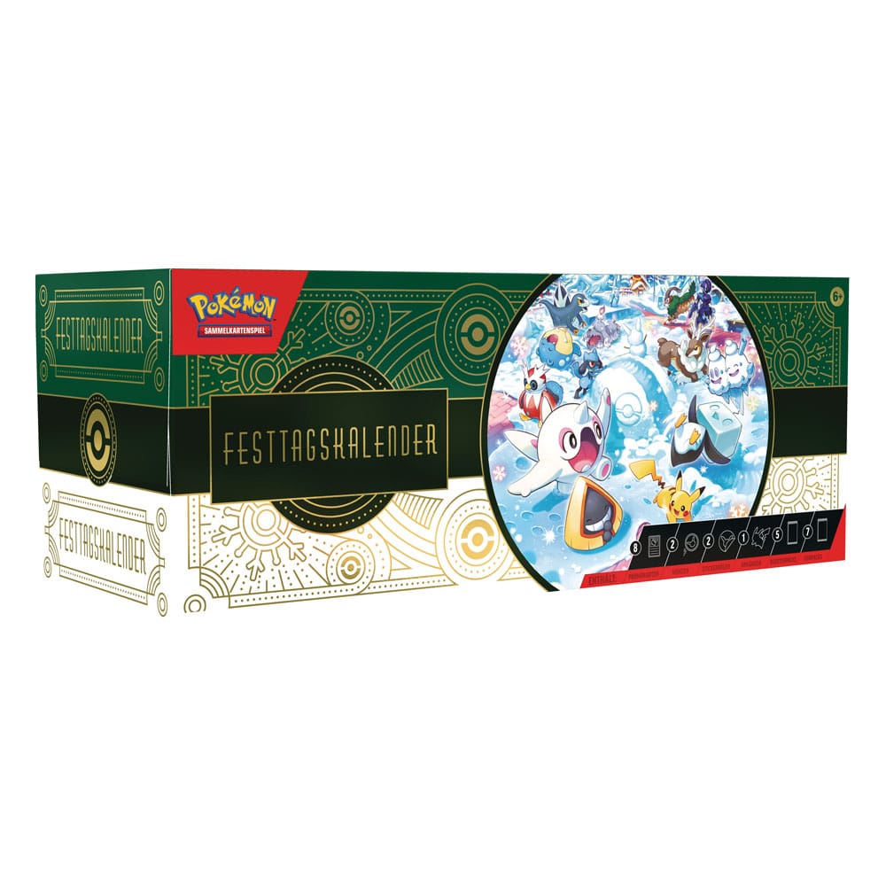 Pokemon 2024 Advent Calendar TCG German Version