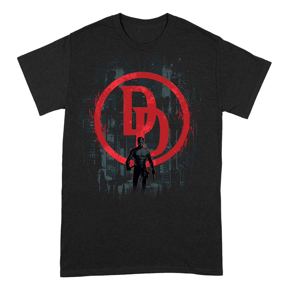 Marvel Daredevil Double D Shadow T-Shirt Size S