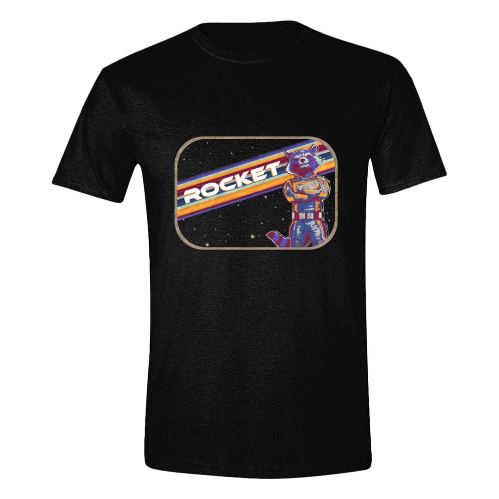Marvel Rocket Guardians of the Galaxy Vol 3 Space Pose T-Shirt Size S