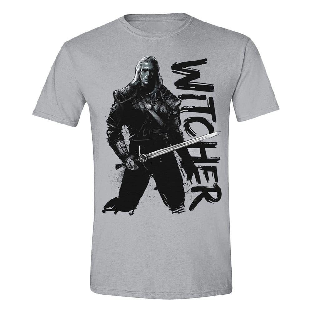 The Witcher Geralt Sketch T-Shirt Size S