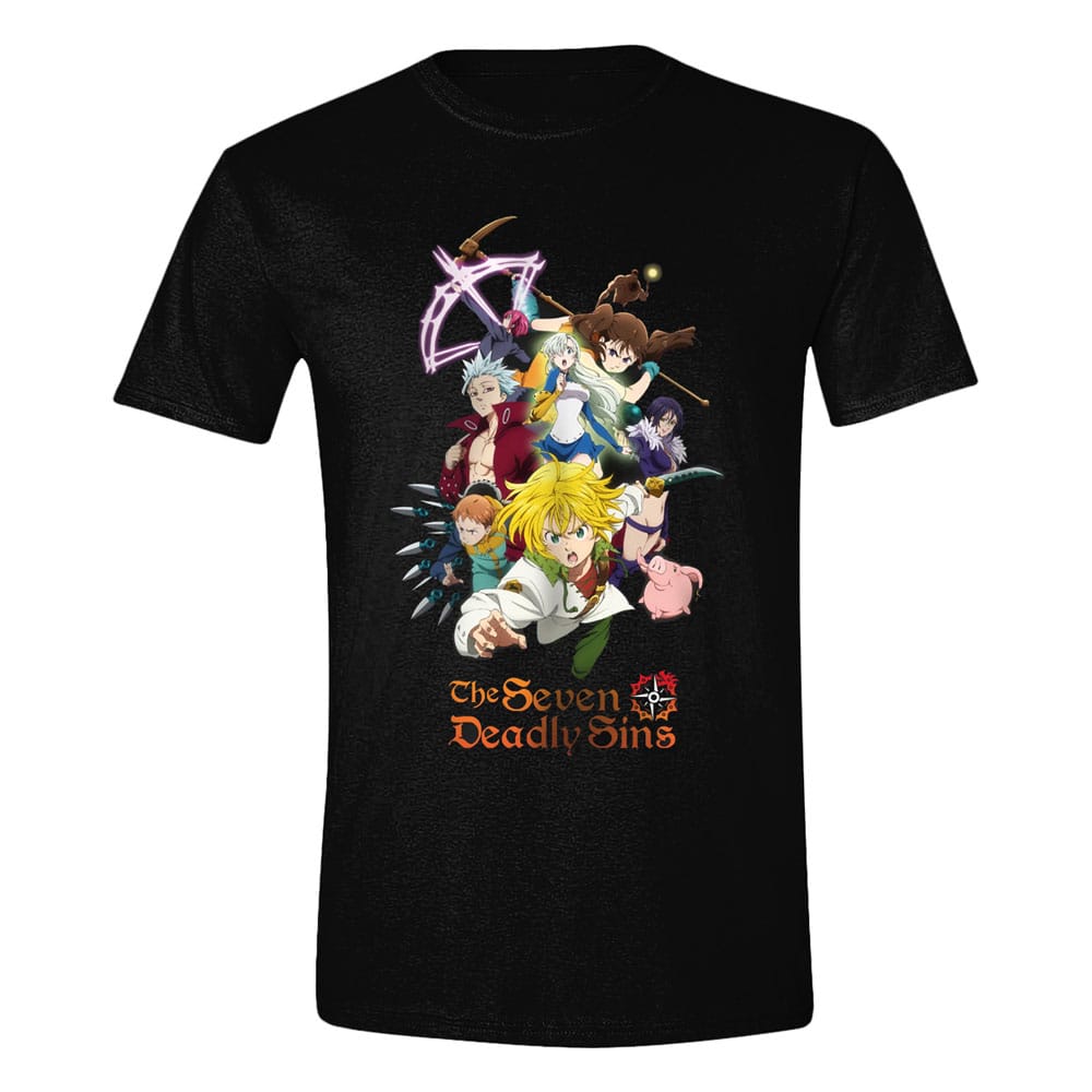 The Seven Deadly Sins All Together Now T-Shirt Size XL