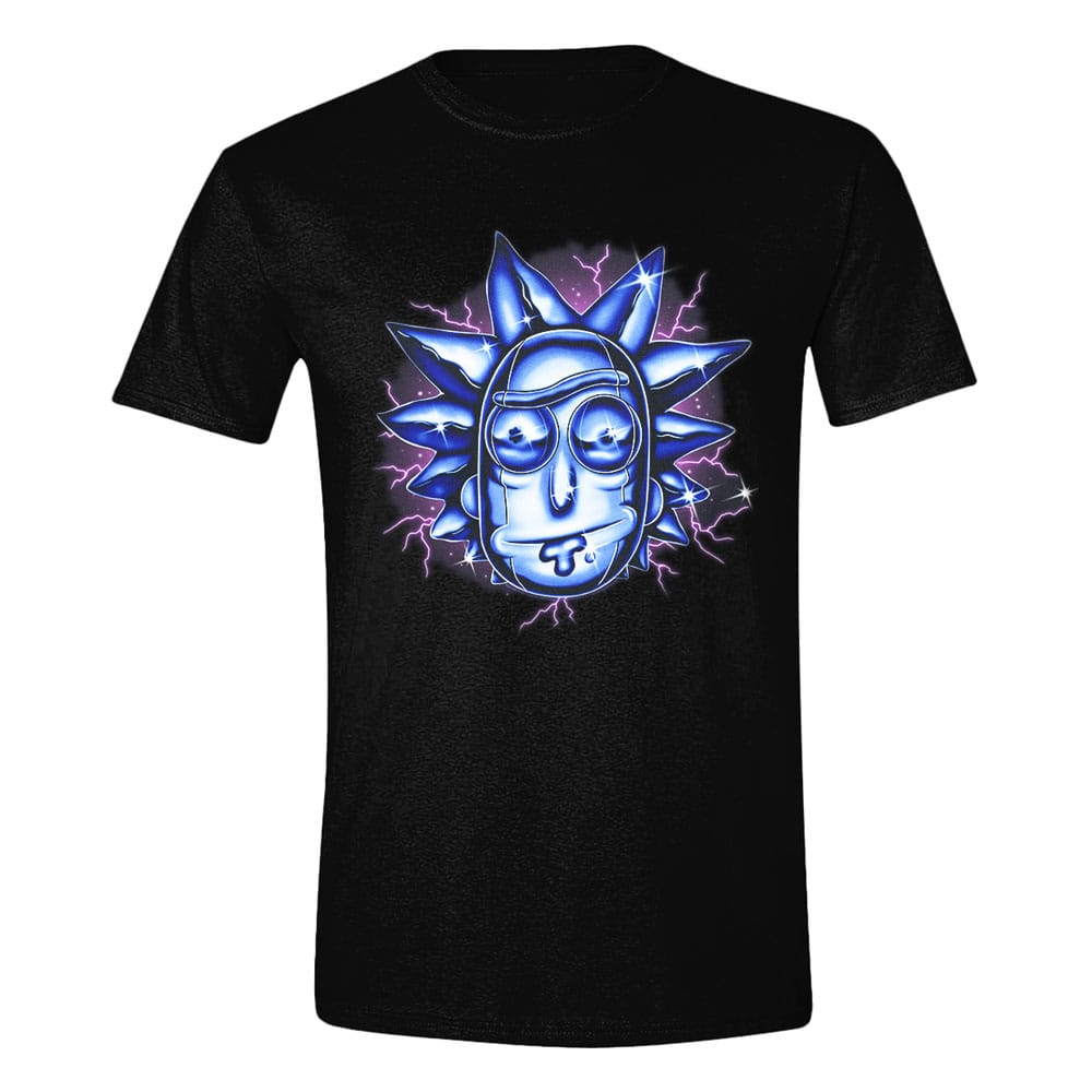 Rick and Morty Rick TV Series T Shirt Chrome Rick Size L