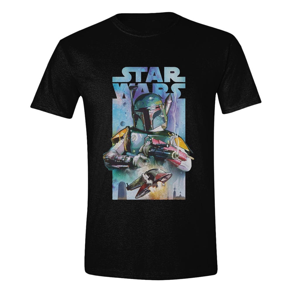 Star Wars Boba Fett Poster T Shirt Size M