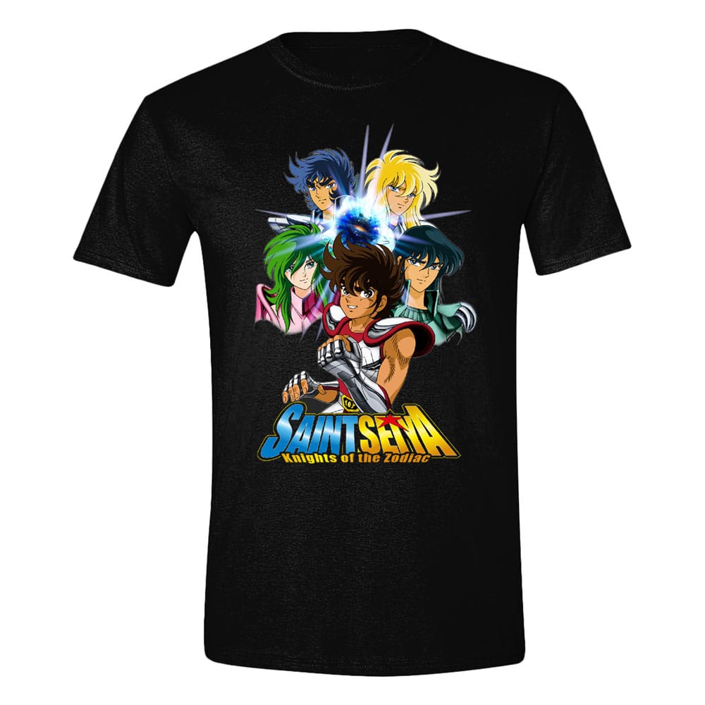 Saint Seiya Knights of the Zodiac Characters T-Shirt (Size XL)