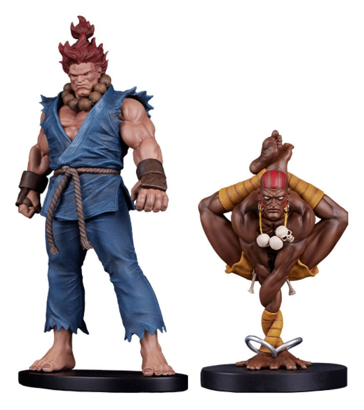 Street Fighter Akuma and Dhalsim PVC Statues 1/10 Scale 21 cm