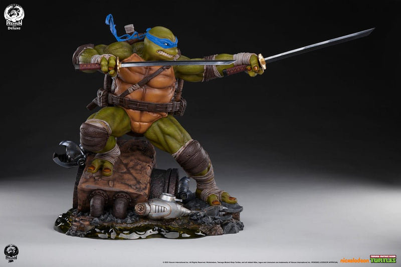 Leonardo Teenage Mutant Ninja Turtles Deluxe Edition Statue 1 3 Scale, rear view