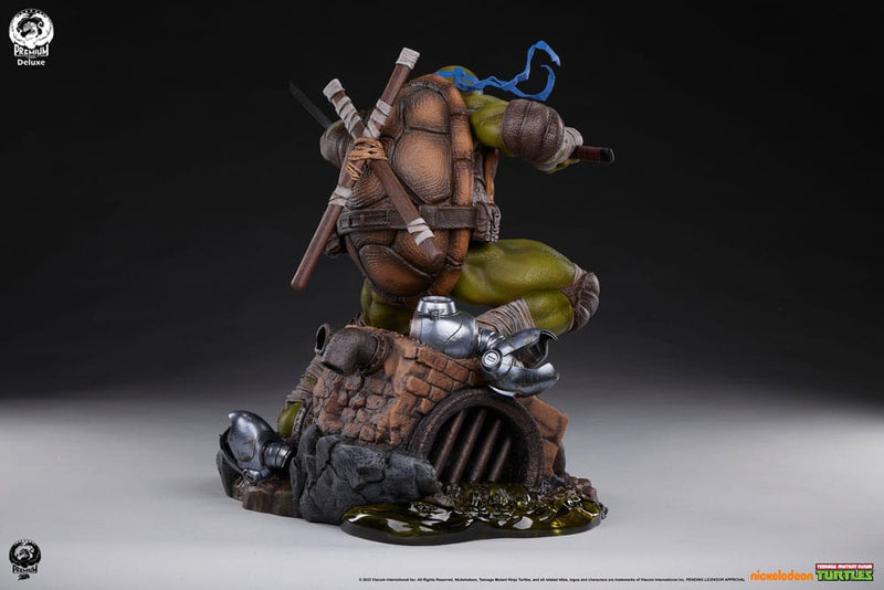 Leonardo Teenage Mutant Ninja Turtles Deluxe Edition Statue 1 3 Scale, packaging shot