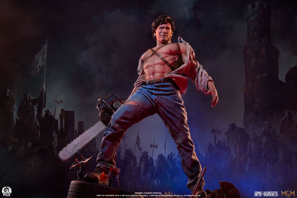 Army of Darkness Premier Series Ash 1/4 Scale Statue