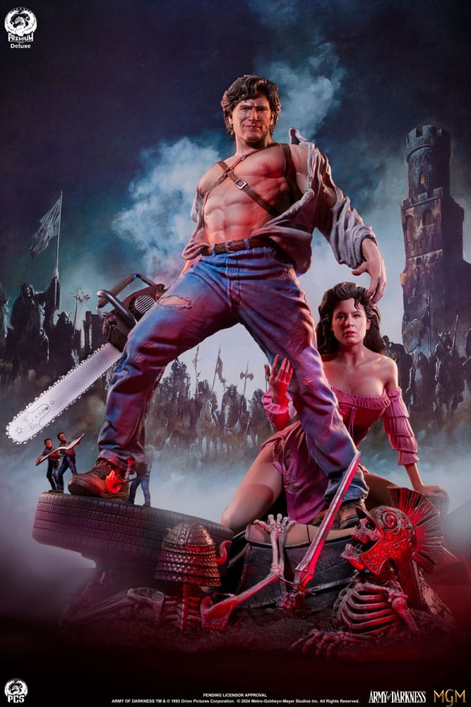 Army of Darkness Premier Series Ash (Deluxe Edition) 1/4 Scale Statue