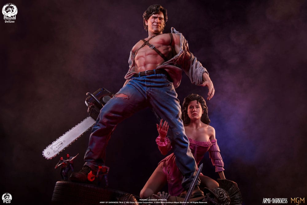 Army of Darkness Premier Series Ash (Deluxe Edition) 1/4 Scale Statue