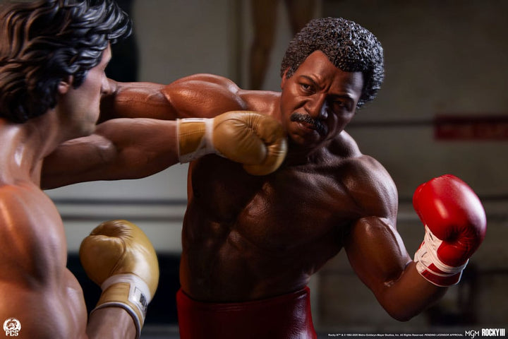 Rocky Rocky Balboa Apollo Creed Diorama Statue 1 4 Scale 48 cm