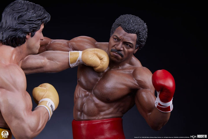 Rocky Rocky Balboa Apollo Creed Diorama Statue 1 4 Scale 48 cm