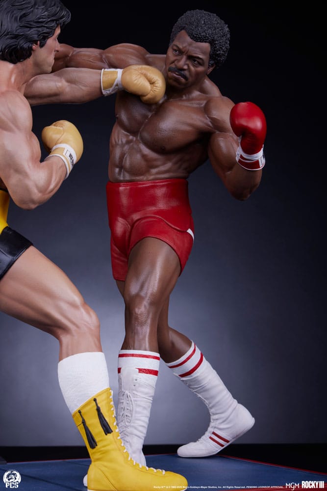 Rocky Rocky Balboa Apollo Creed Diorama Statue 1 4 Scale 48 cm