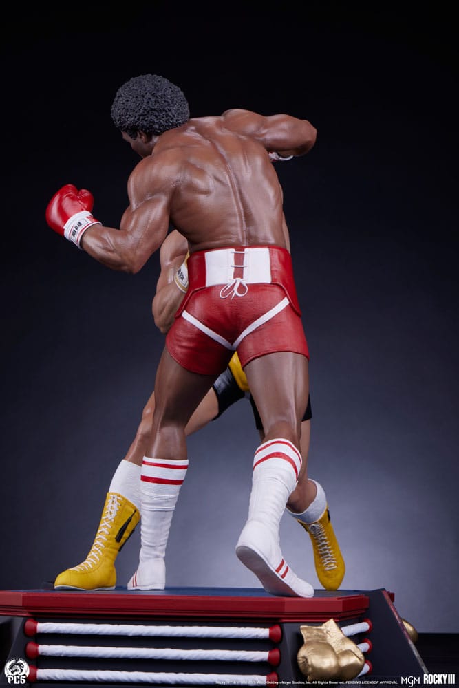 Rocky Rocky Balboa Apollo Creed Diorama Statue 1 4 Scale 48 cm