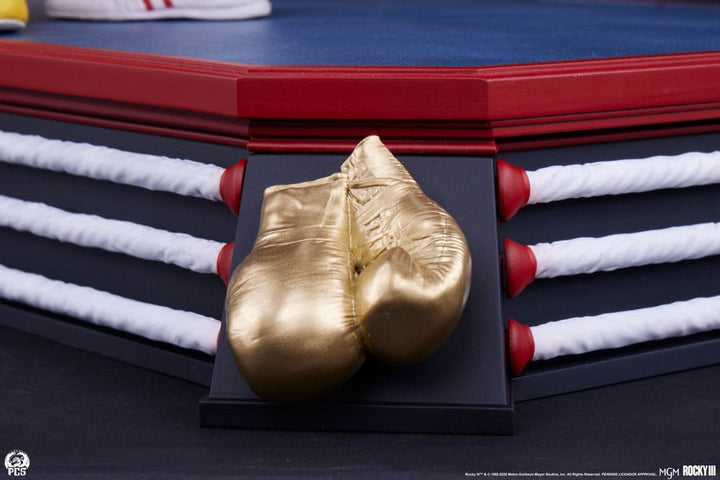 Rocky Rocky Balboa Apollo Creed Diorama Statue 1 4 Scale 48 cm