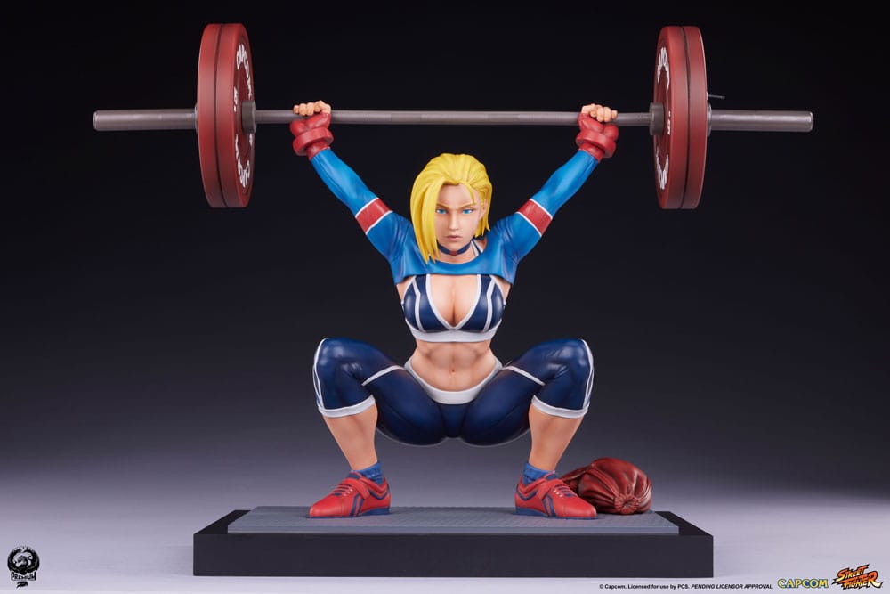 Street Fighter Cammy Powerlifting SF6 Premier Series Statue Quarter Scale 41 cm