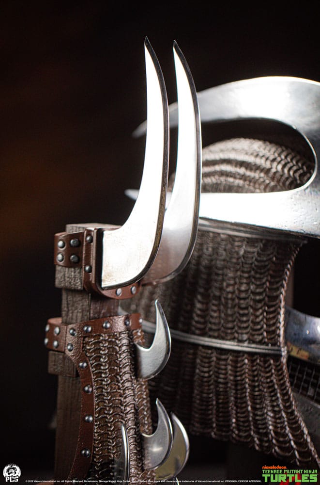 Teenage Mutant Ninja Turtles Life-Size armor set Shredder (Electroplated Edition) 53 cm, rear view