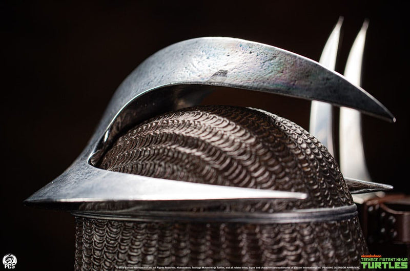 Teenage Mutant Ninja Turtles Life-Size armor set Shredder (Electroplated Edition) 53 cm, showing reverse