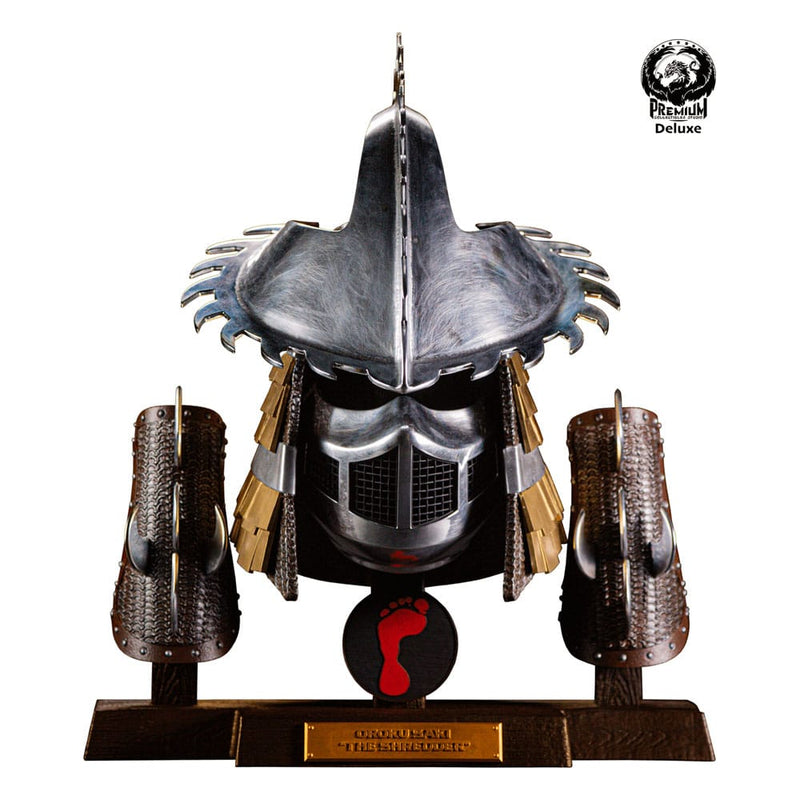 Teenage Mutant Ninja Turtles Life-Size armor set Shredder Ooze (Electroplated Edition) 63 cm, showing reverse